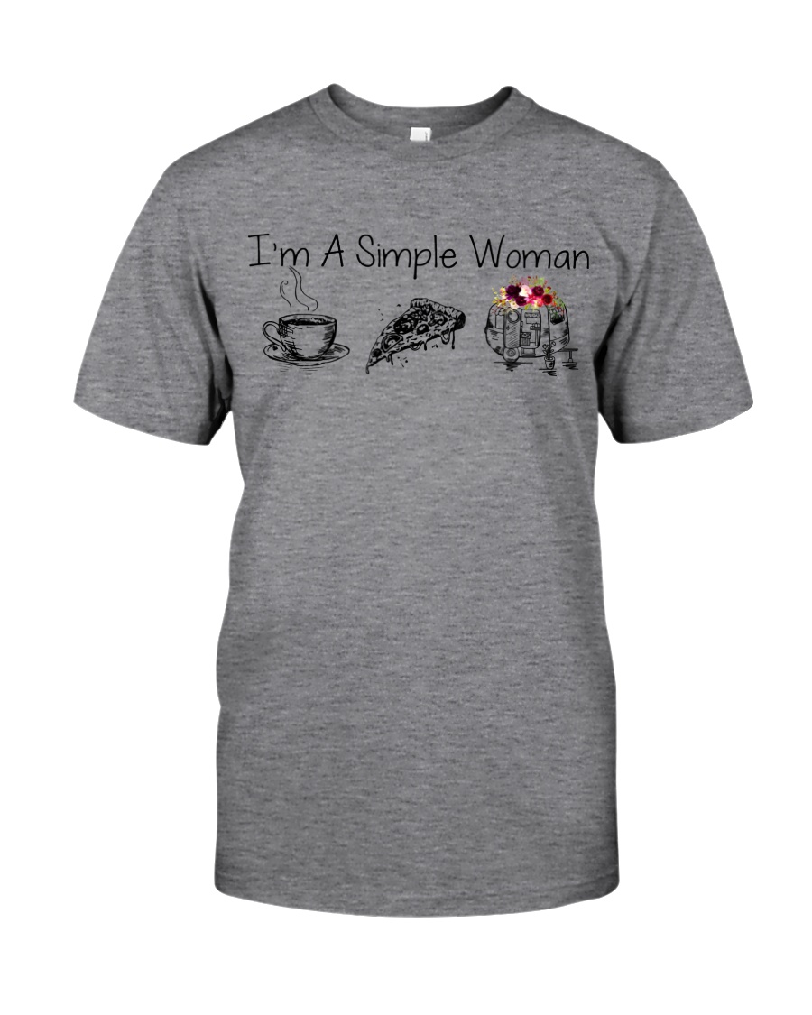 Camping I'm a simple woman shirt Classic T-Shirt