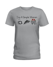 Camping I'm a simple woman shirt Ladies T-Shirt thumbnail