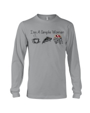 Camping I'm a simple woman shirt Long Sleeve Tee thumbnail