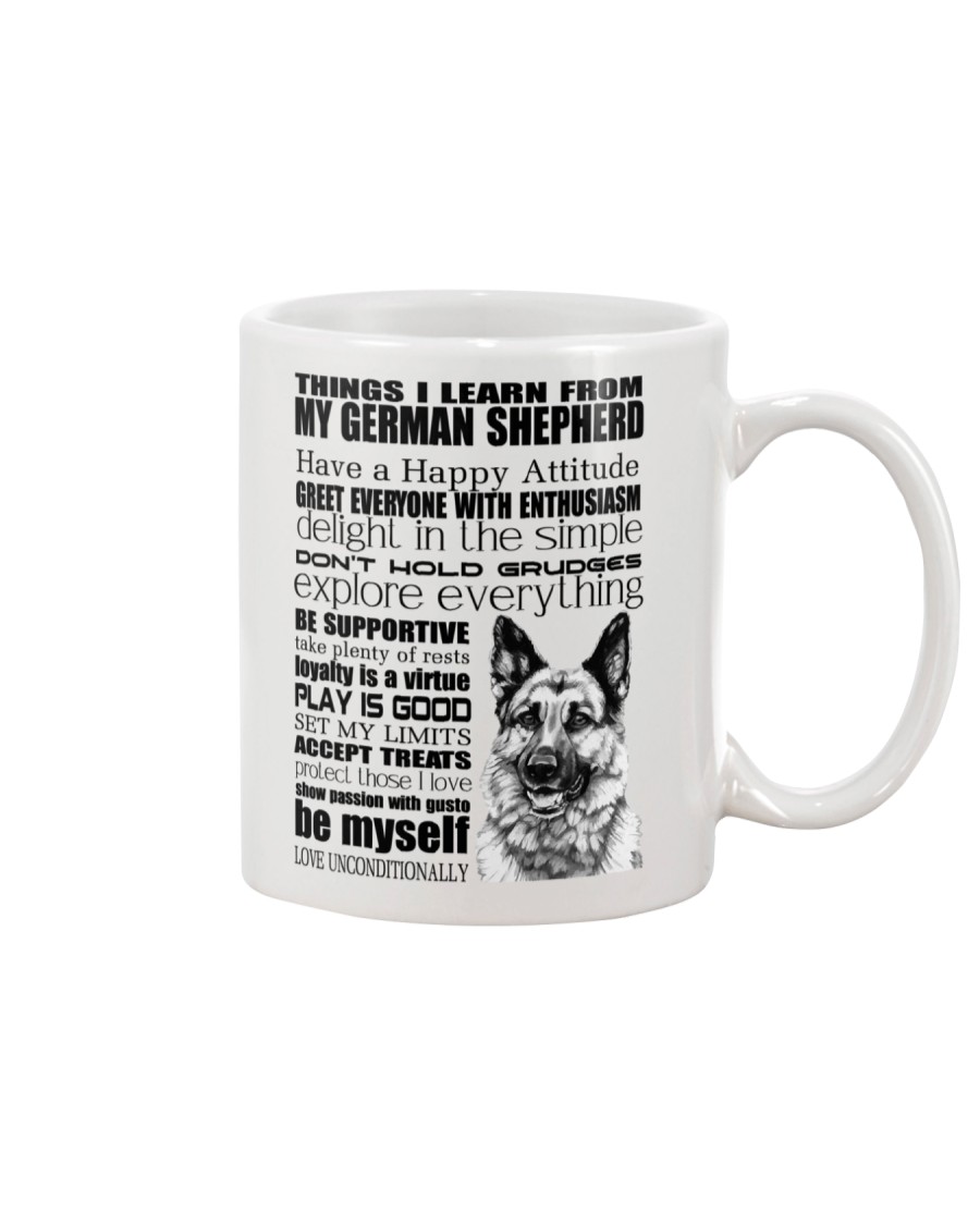 Thing i learn from German Shepherd Mug