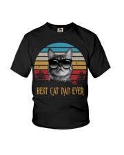Best Cat Dad Ever Youth T-Shirt thumbnail