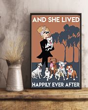 Pitbull She Lived Happily 11x17 Poster lifestyle-poster-3