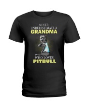 Pitbull 2 Ladies T-Shirt thumbnail
