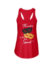 Theatre Is My Sport T-Shirt Theater Masks Funny Adult Shirts Gifts For Male Actors Ladies Flowy Tank tile