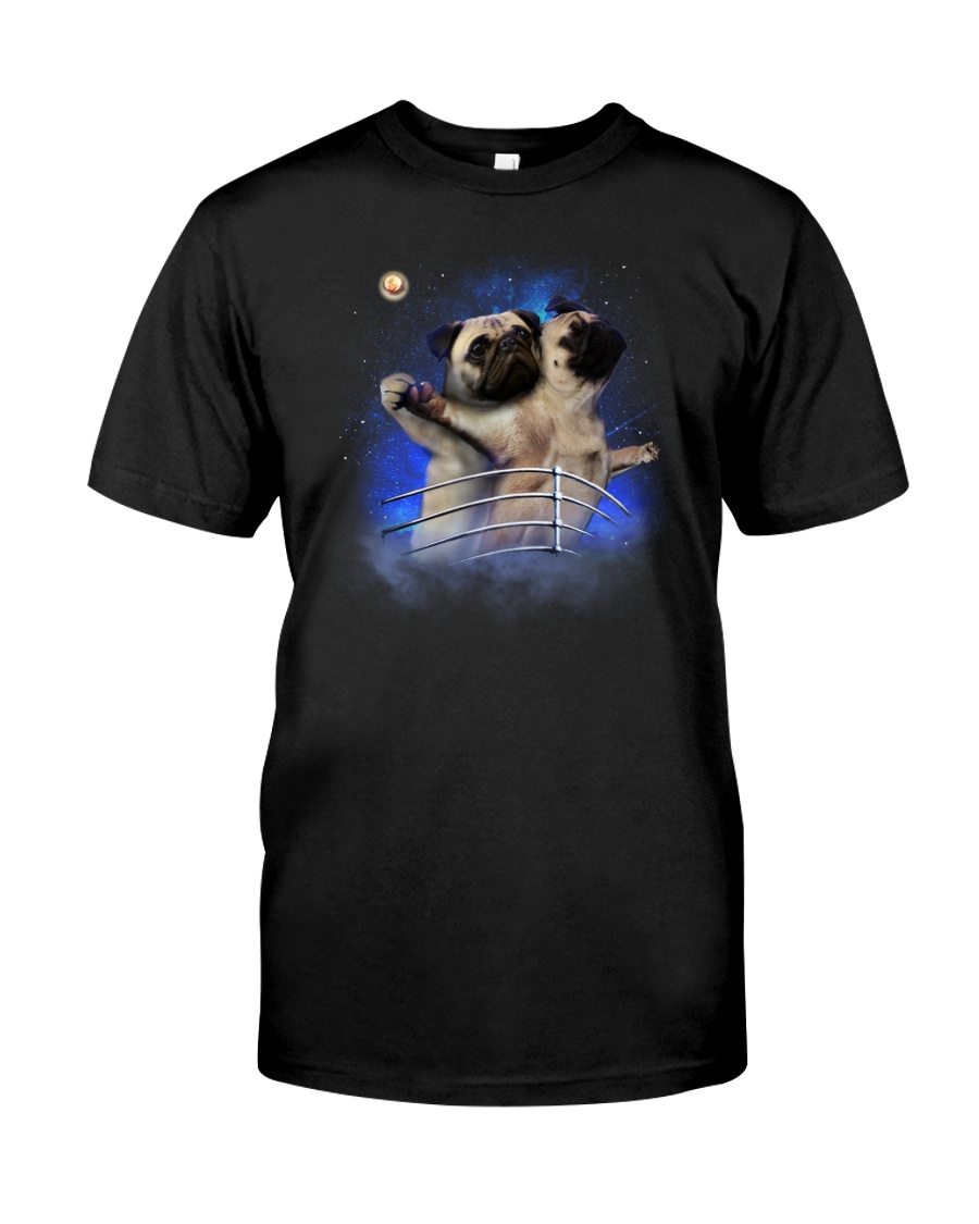 Pug Titanic Funny Classic T-Shirt