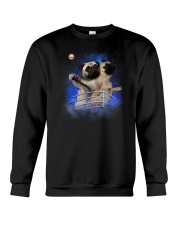 Pug Titanic Funny Crewneck Sweatshirt thumbnail