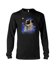 Pug Titanic Funny Long Sleeve Tee thumbnail