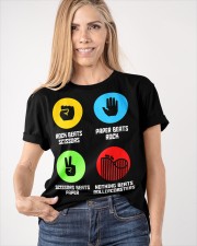 Nothing Beats Roller Coasters T-Shirt Apparel Rock N Roller Coaster Merch Classic T-Shirt apparel-classic-tshirt-lifestyle-front-100