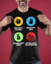 Nothing Beats Roller Coasters T-Shirt Apparel Rock N Roller Coaster Merch Classic T-Shirt apparel-classic-tshirt-lifestyle-front-181