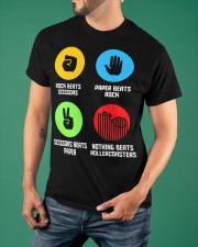 Nothing Beats Roller Coasters T-Shirt Apparel Rock N Roller Coaster Merch Classic T-Shirt apparel-classic-tshirt-lifestyle-front-88