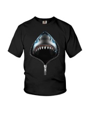 shark zipper shirts Youth T-Shirt thumbnail