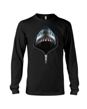 shark zipper shirts Long Sleeve Tee thumbnail