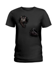 Cats Cute T-shirt Best gift for friend Ladies T-Shirt thumbnail