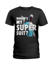 Where's My Super Suit Shirt Lucius Best Frozone Shirt Funny Gifts For Men Ladies T-Shirt tile