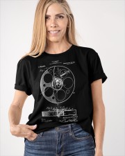 Film Reel Graphic Shirt Vintage Retro Movie T-Shirt Filmmaker Gifts Classic T-Shirt apparel-classic-tshirt-lifestyle-front-100