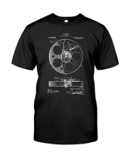 Film Reel Graphic Shirt Vintage Retro Movie T-Shirt Filmmaker Gifts Classic T-Shirt front