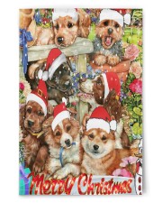 Dog Merry Christmas Garden Decor 11.5"x17.5" Garden Flag front