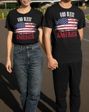 God Bless America Shirt Fourth Of July T-Shirt Patriotic Gifts For Him Classic T-Shirt apparel-classic-tshirt-lifestyle-front-145