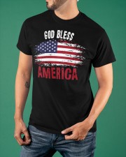 God Bless America Shirt Fourth Of July T-Shirt Patriotic Gifts For Him Classic T-Shirt apparel-classic-tshirt-lifestyle-front-88