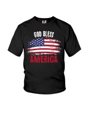 God Bless America Shirt Fourth Of July T-Shirt Patriotic Gifts For Him Youth T-Shirt tile