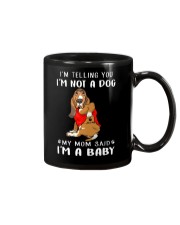 I'm Telling You I'M Not A Dog My Mom basset hound Mug thumbnail
