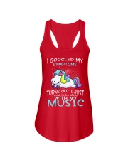 I GOOGLED MY SYMPTOMS - UNICON T-SHIRT MUSIC Ladies Flowy Tank thumbnail