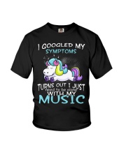 I GOOGLED MY SYMPTOMS - UNICON T-SHIRT MUSIC Youth T-Shirt thumbnail