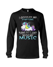 I GOOGLED MY SYMPTOMS - UNICON T-SHIRT MUSIC Long Sleeve Tee thumbnail
