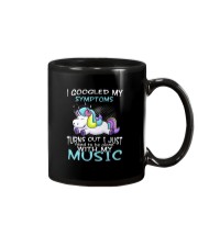 I GOOGLED MY SYMPTOMS - UNICON T-SHIRT MUSIC Mug thumbnail