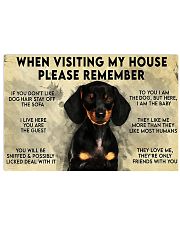 Dachshund 17x11 Poster front