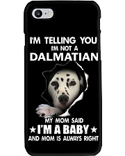 I'm telling you i'm not a dalmatian Phone Case thumbnail