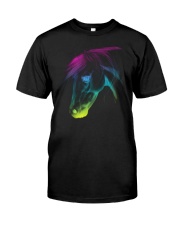HORSE RAINBOW Classic T-Shirt front