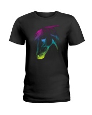 HORSE RAINBOW Ladies T-Shirt thumbnail