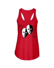 Tragedy Masks Shirt Comedy Actor Graphic Tee Shirt Christmas Gift Ideas For Colleagues Ladies Flowy Tank tile