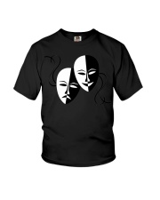 Tragedy Masks Shirt Comedy Actor Graphic Tee Shirt Christmas Gift Ideas For Colleagues Youth T-Shirt tile