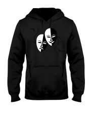 Tragedy Masks Shirt Comedy Actor Graphic Tee Shirt Christmas Gift Ideas For Colleagues Hooded Sweatshirt tile