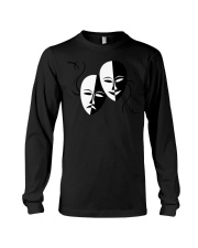 Tragedy Masks Shirt Comedy Actor Graphic Tee Shirt Christmas Gift Ideas For Colleagues Long Sleeve Tee tile