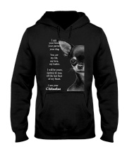 Chihuahua i am your friend your partner your dog Hooded Sweatshirt thumbnail