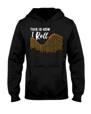 This Is How I Roll Roller Coaster Shirt Amusement Park Thrillseeker Rollercoaster T-Shirt Hooded Sweatshirt tile