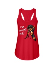dachshund2 Ladies Flowy Tank thumbnail