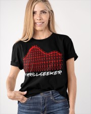 Thrillseeker Hybrid Roller Coaster Amusement Park Shirt Roller Coaster Merch Classic T-Shirt apparel-classic-tshirt-lifestyle-front-100