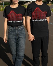 Thrillseeker Hybrid Roller Coaster Amusement Park Shirt Roller Coaster Merch Classic T-Shirt apparel-classic-tshirt-lifestyle-front-145