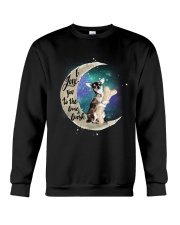 I Love You To The Bone Hark chihuahua Crewneck Sweatshirt thumbnail