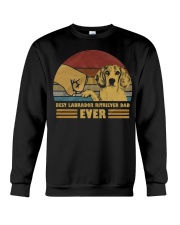 Best Labrador Ritriever Dad Ever Crewneck Sweatshirt thumbnail