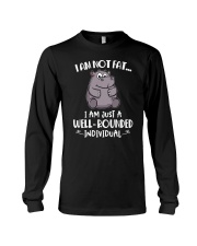 Hippo I'm Not That Fat I'm Just A Well-Rounded Individual T-Shirt Cute Funny Fat Guy Shirt Long Sleeve Tee tile