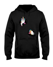 unicorn cute T-shirt- Best shirt Hooded Sweatshirt thumbnail