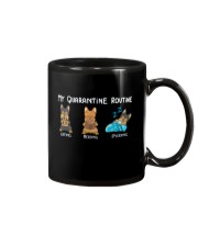 My Quarantine Routine Yorkie3 Mug thumbnail