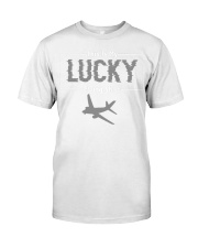 This Is My Lucky Flying Shirt Plane Lover Funny Tees Gifts For Traveler Classic T-Shirt front