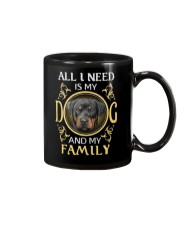 All L Need Is My And My Family rottweiler Mug thumbnail
