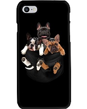 Frenchie pocket T-shirt gift for friend Phone Case thumbnail